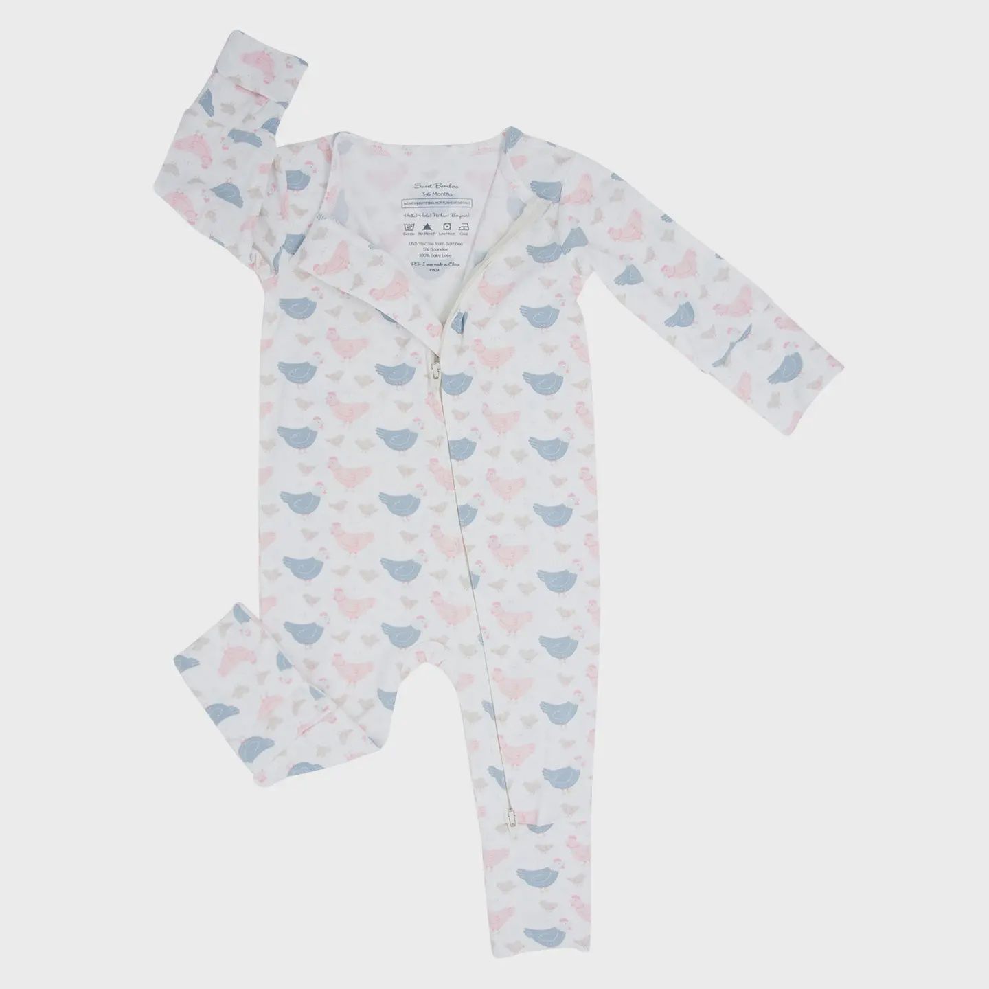 Convertible Romper - Happy Hens