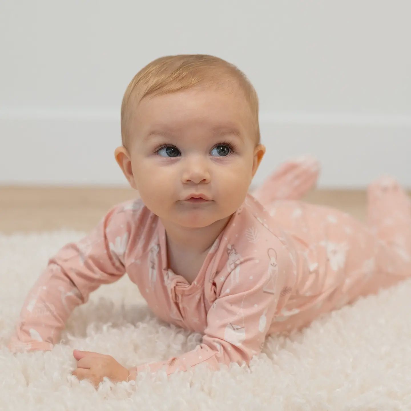 Pink Nutcracker Zipper Footie