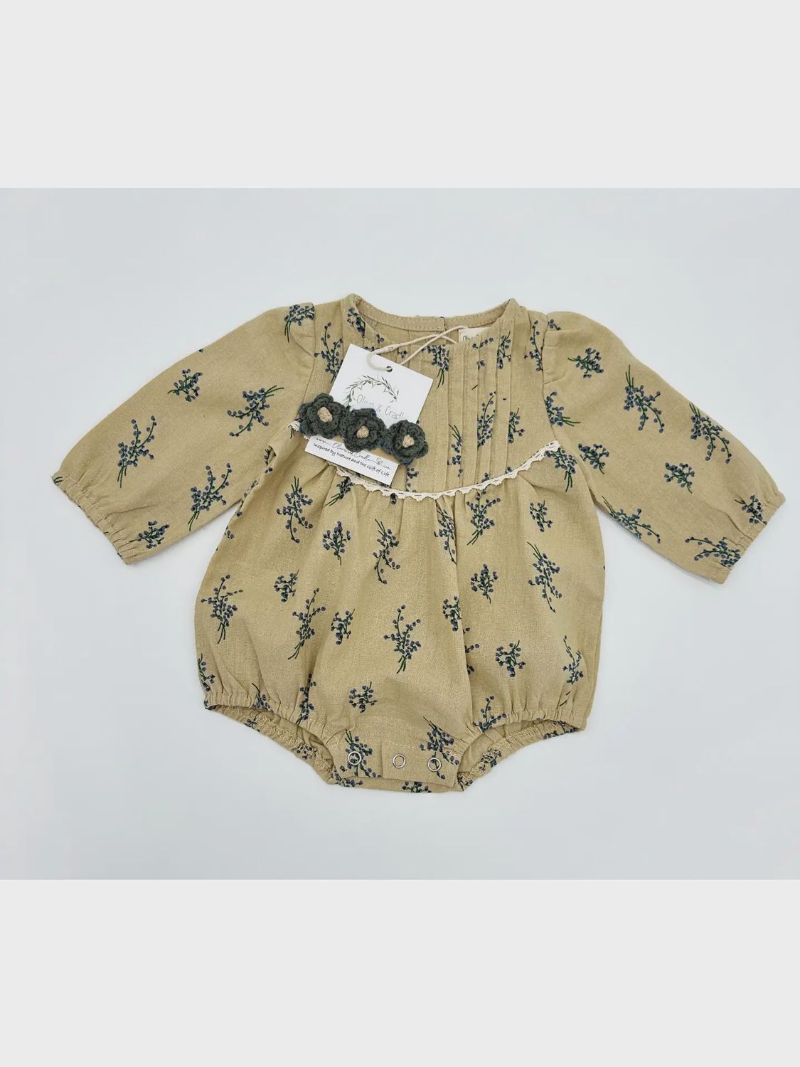 Mabel Long Sleeve Romper