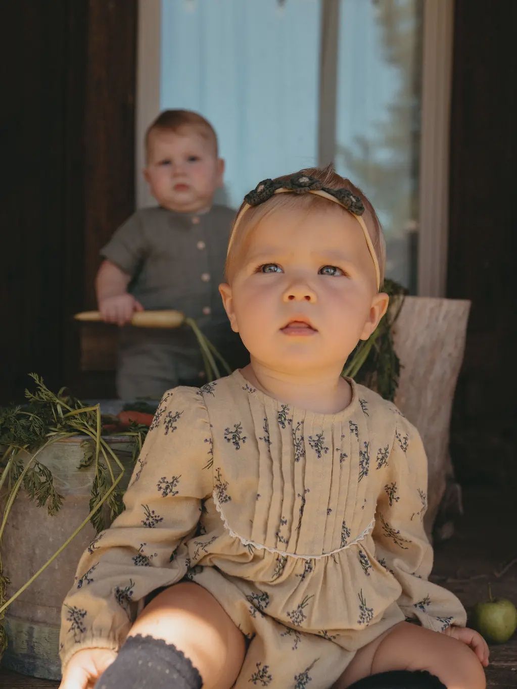 Mabel Long Sleeve Romper