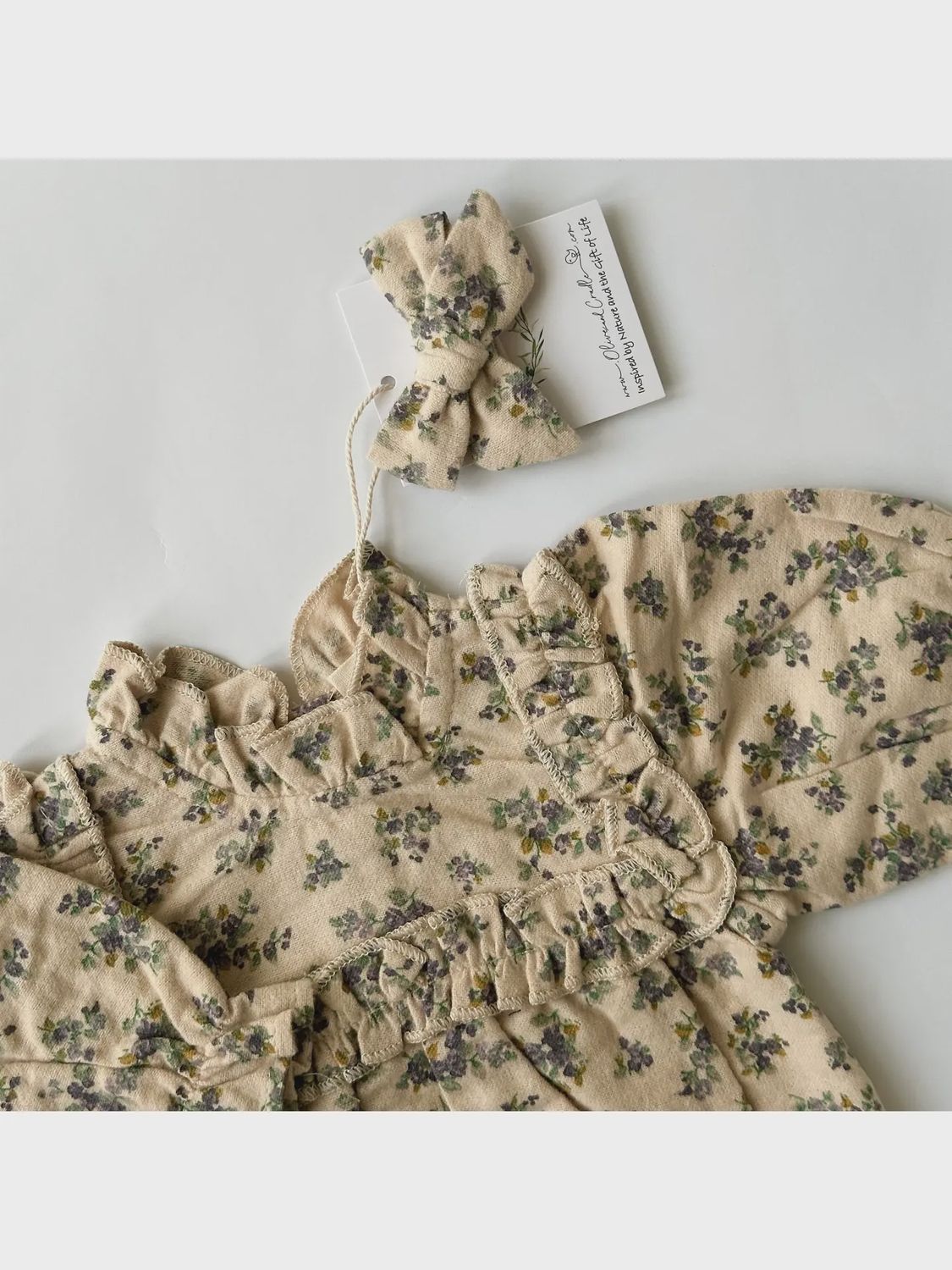 Violla Romper with Bow