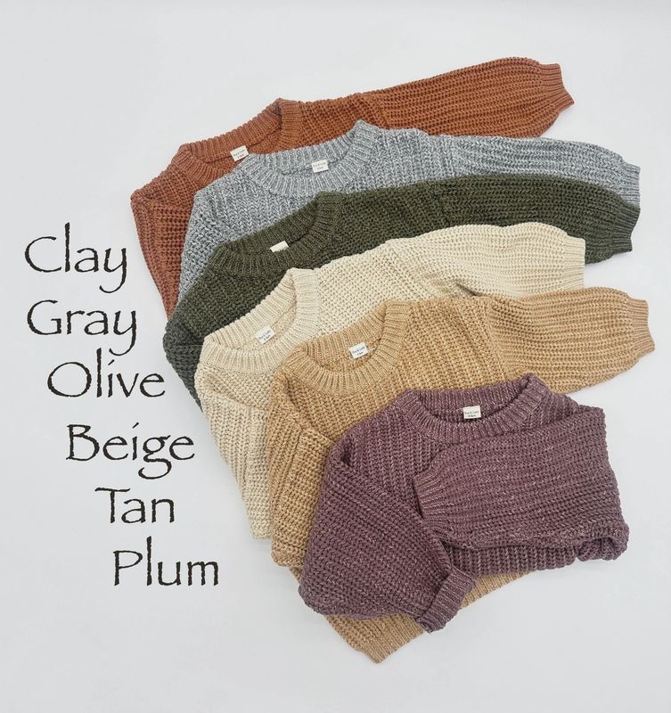 Baby Chunky Knit Sweater