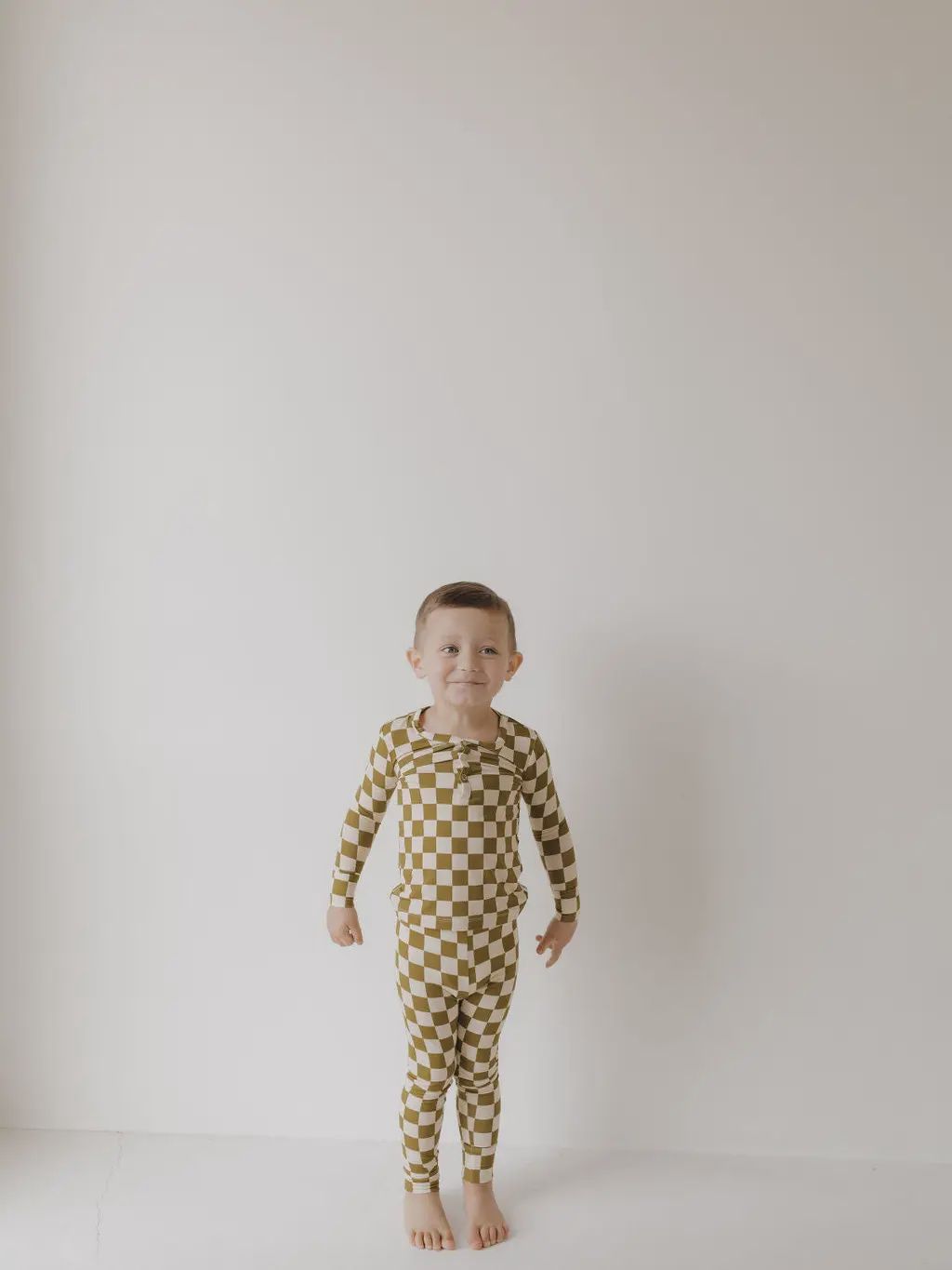 Bamboo Two Piece Pajamas - Olive
