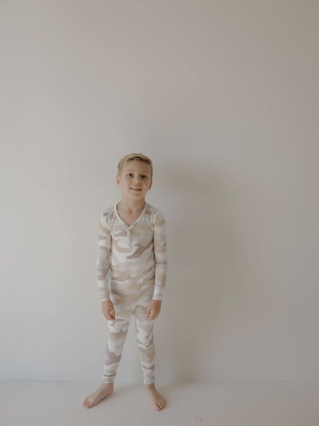 Bamboo Two Piece Pajamas | Camo 2.0