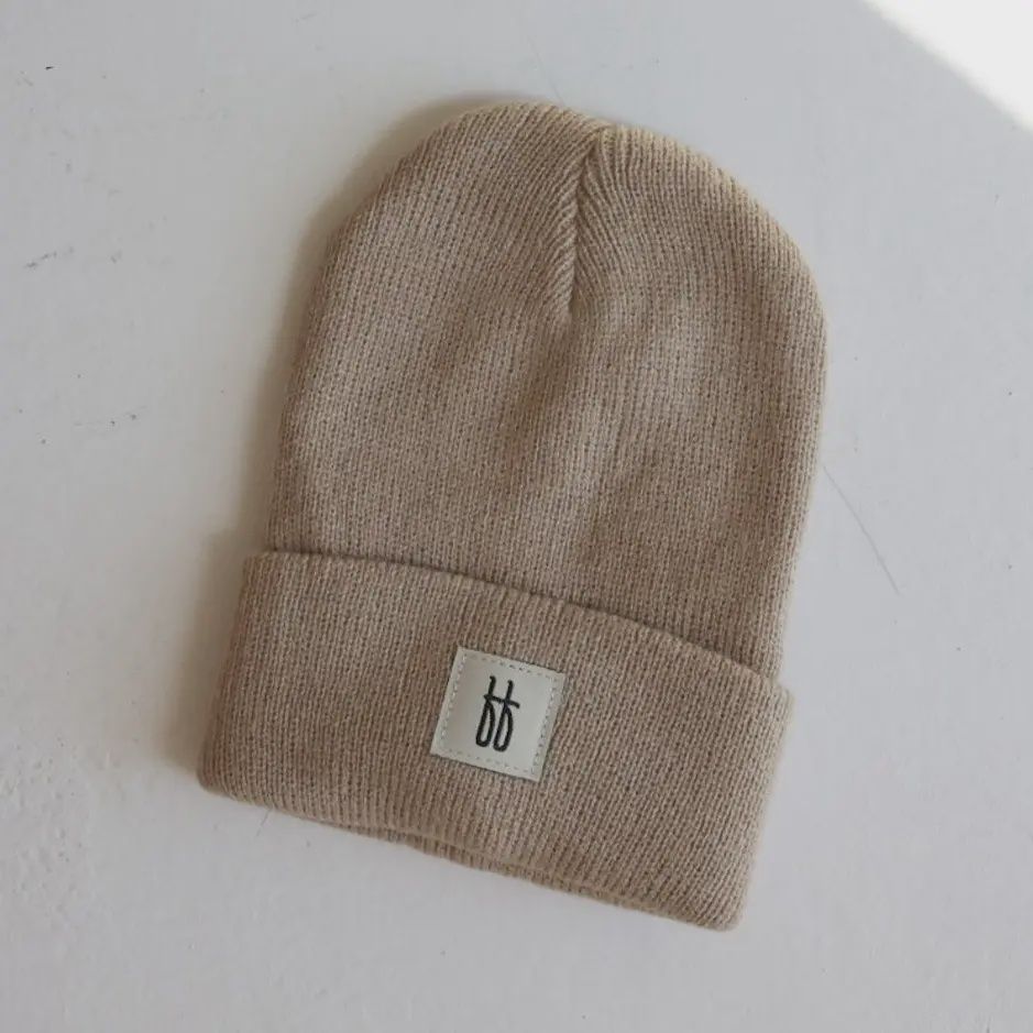 ff Knit Beanie | Taupe
