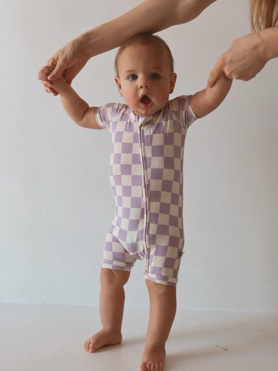 Shortie Bamboo Zip | Grape Soda