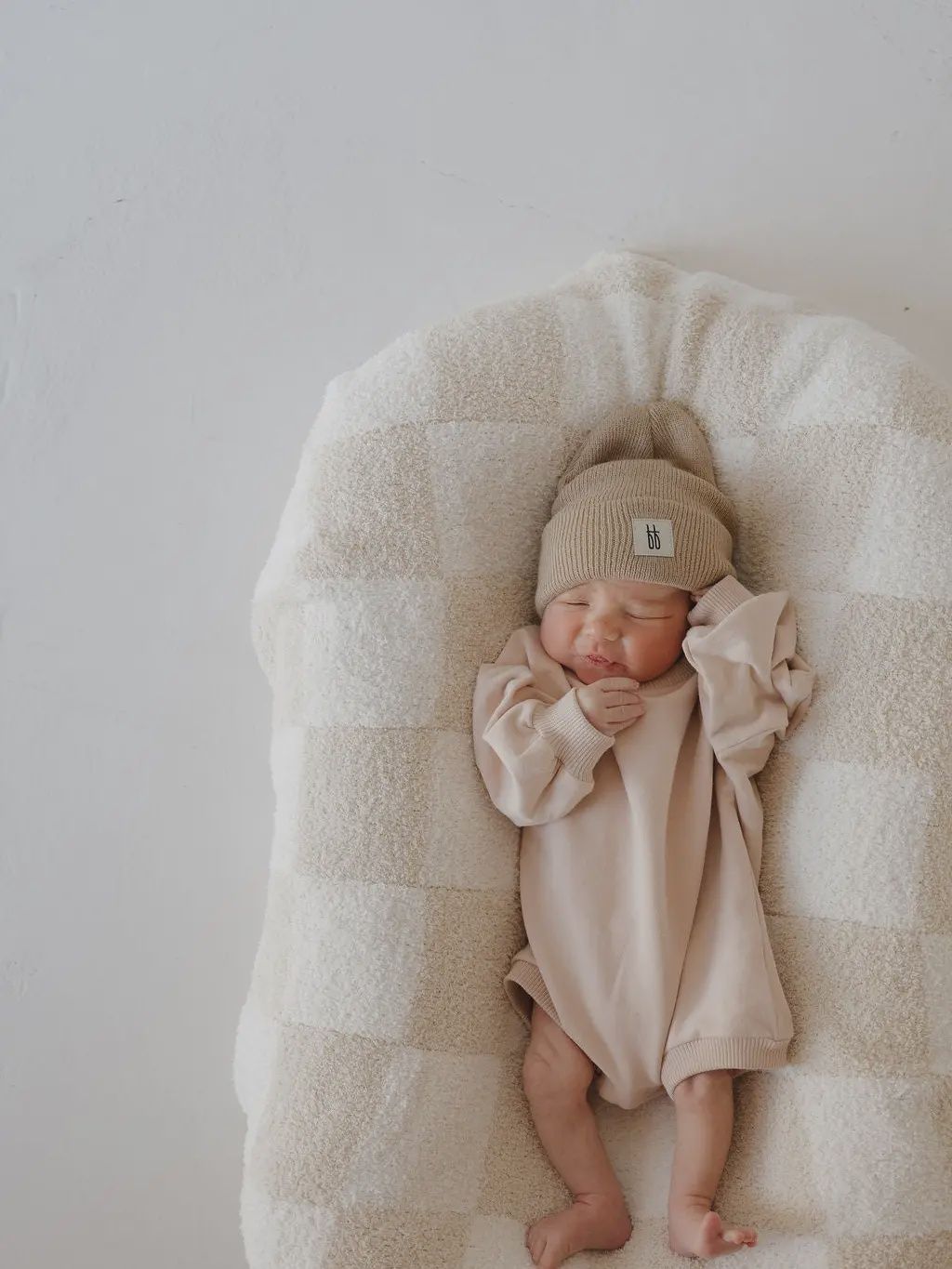 Sweatshirt Romper | Cashew