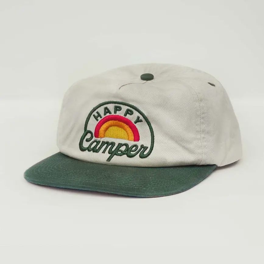 Happy Camper Snapback Hat (Youth)