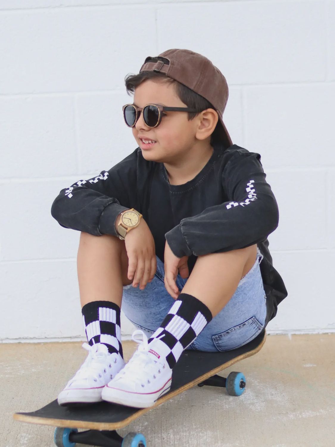 Black + White Checker