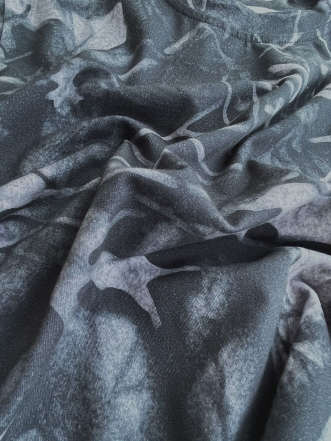 Toddler Camo Tee in Charcoal