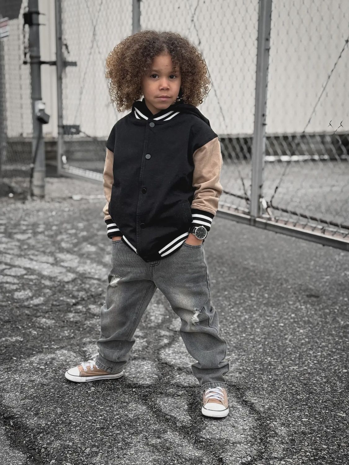 Toddler Relaxed Straight Gray Wash Denim