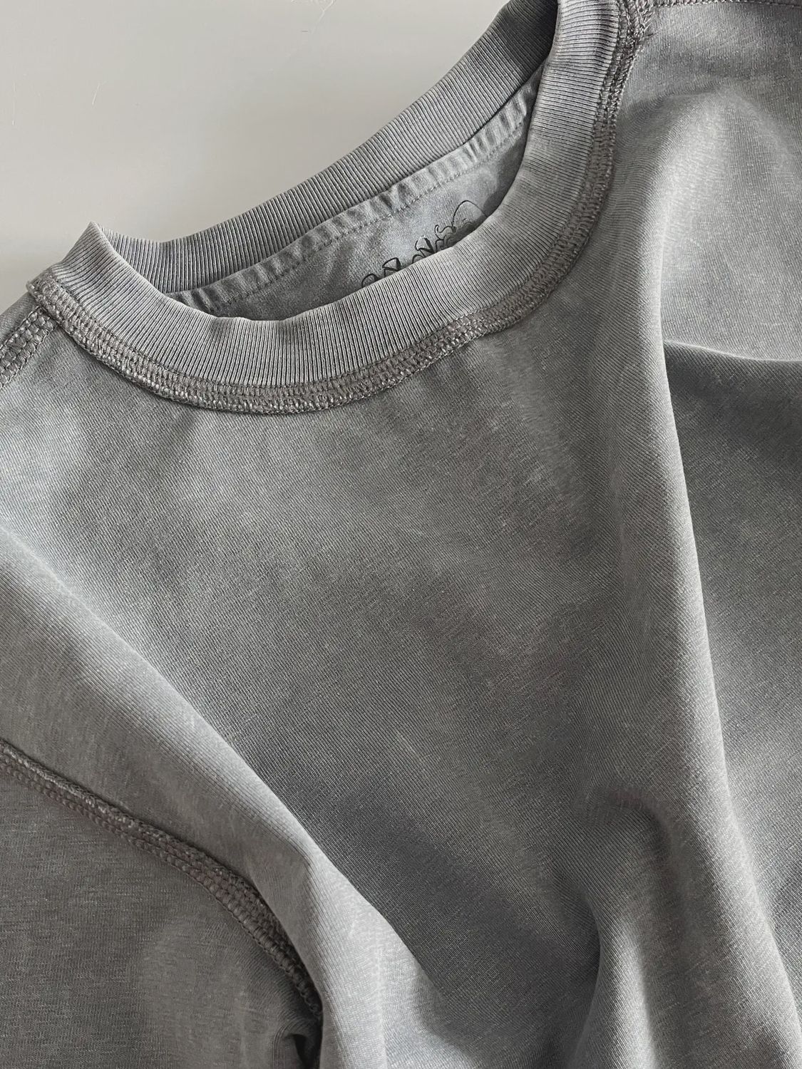 Toddler Sleet Stone-Wash Long Sleeve Tee