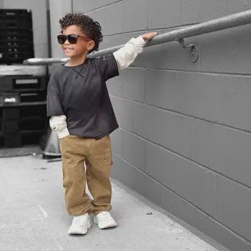 Toddler Double-Knee Carpenter Denim