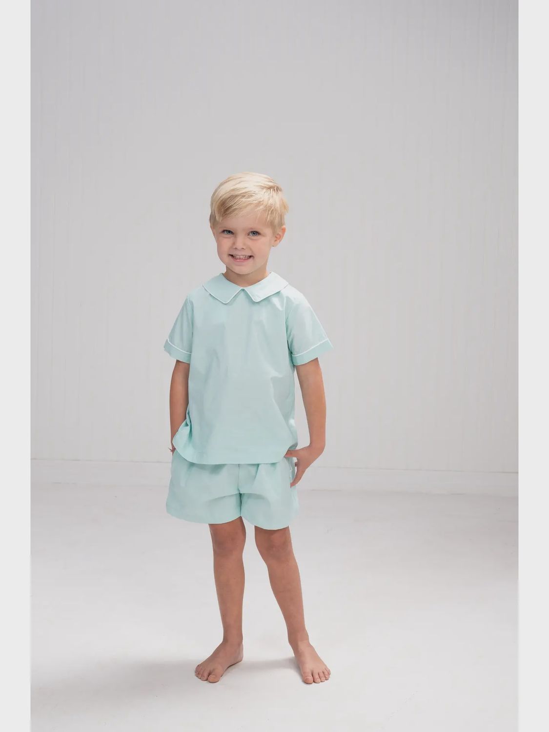 Maverick Aqua Short Set