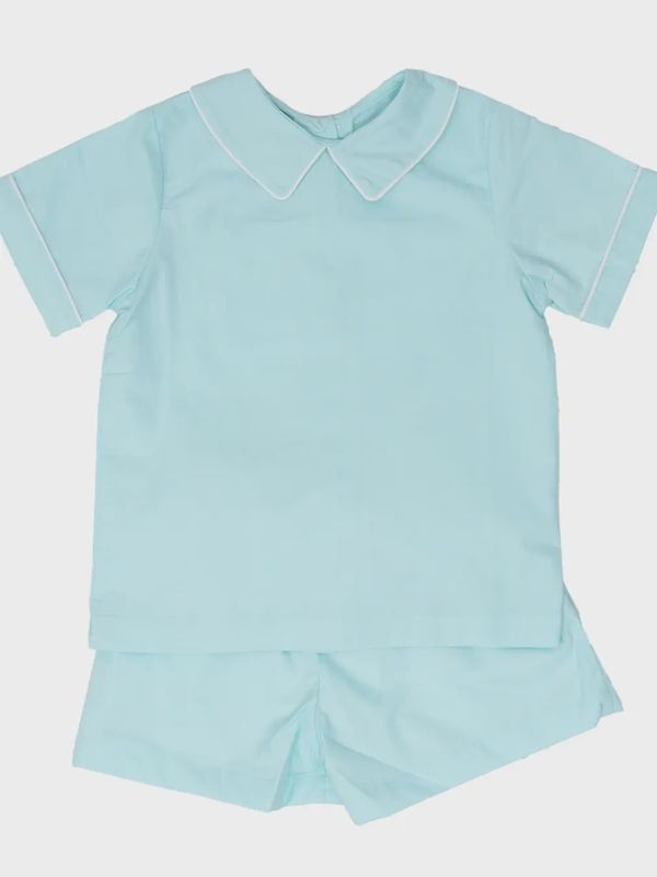 Maverick Aqua Short Set