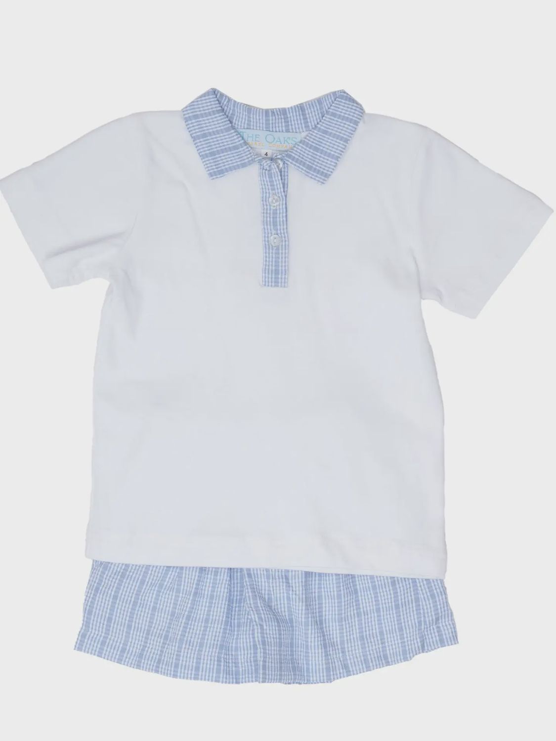 Easton Blue Check Short Set