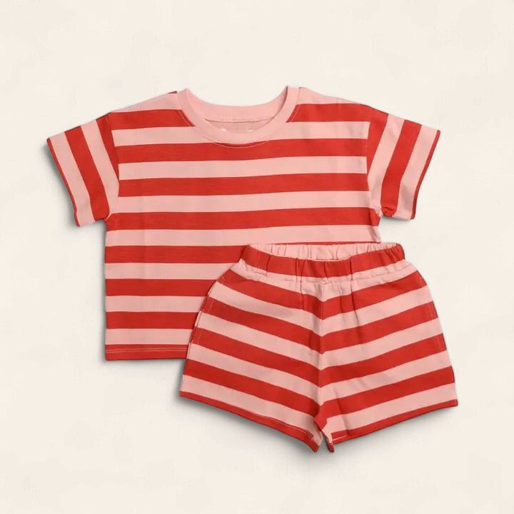 Toby Set in Blossom Stripe