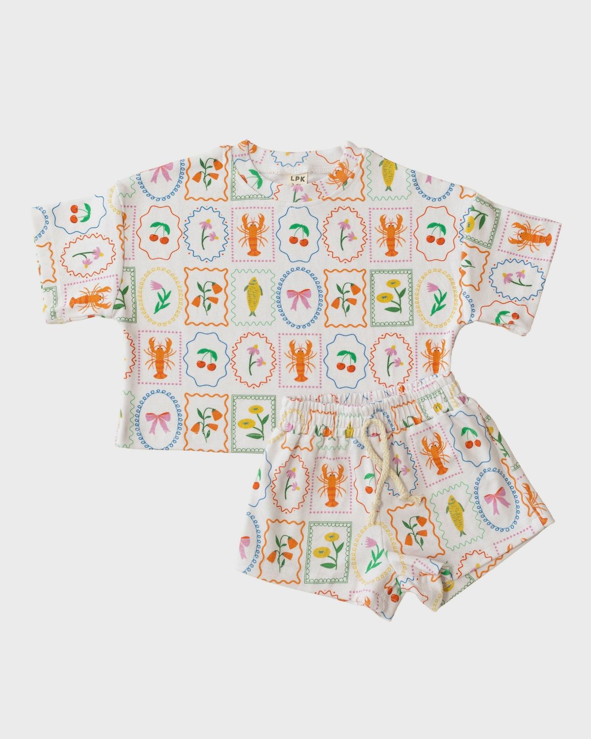 Whimsy Summer Short Set