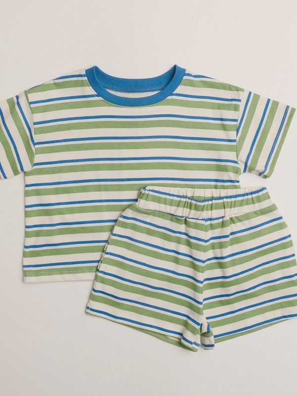 Green Stripe | Toby Set