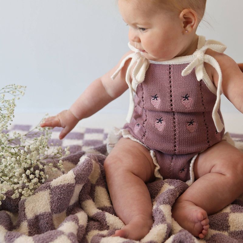 Knit Ruffle Romper | Matilda