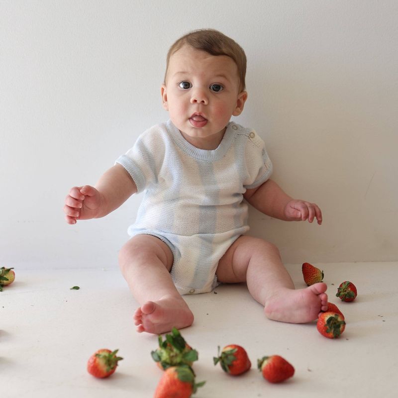 Knit Romper | Benny: Newborn