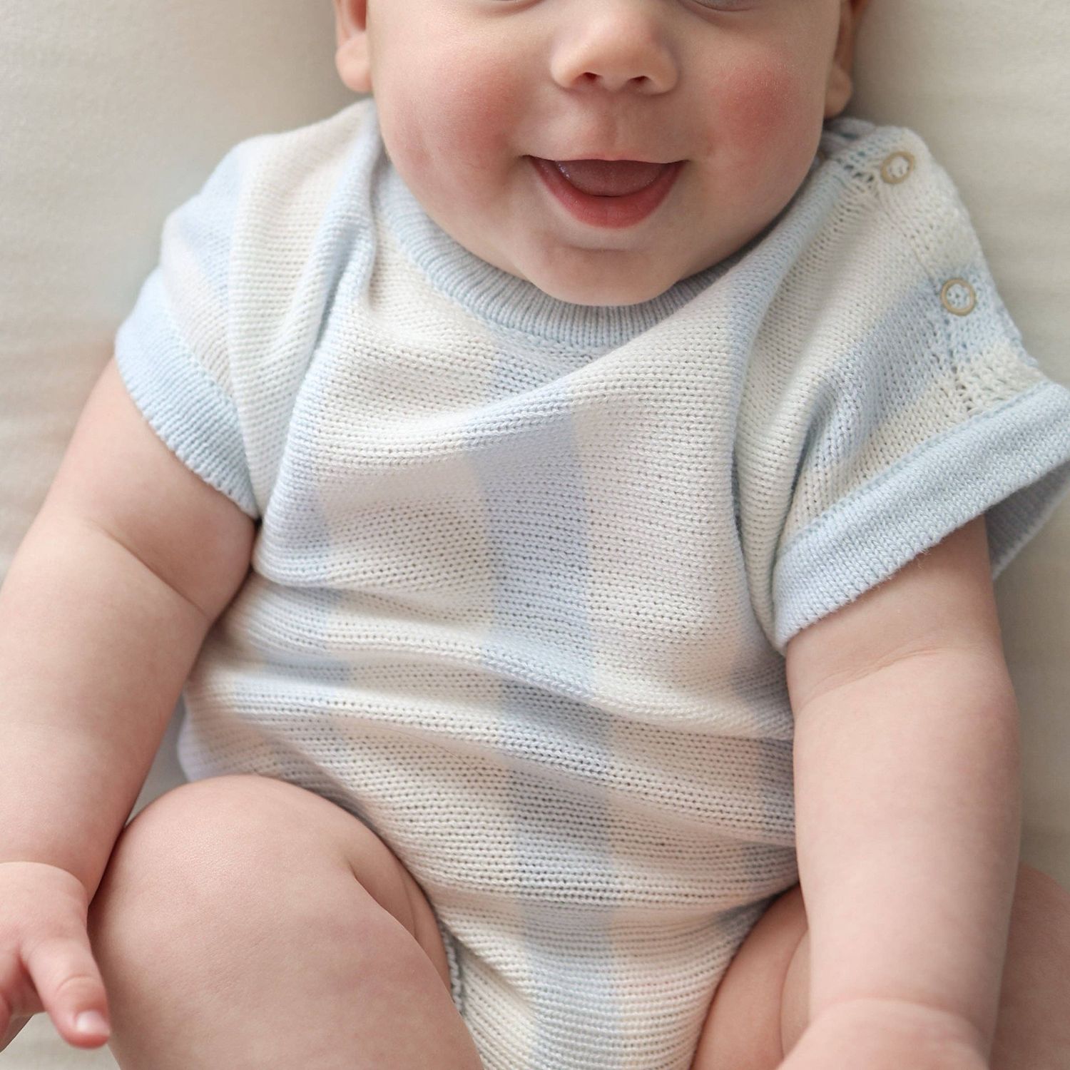 Knit Romper | Benny: Newborn