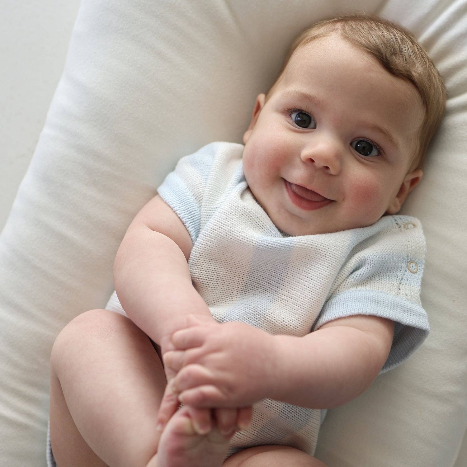 Knit Romper | Benny: Newborn