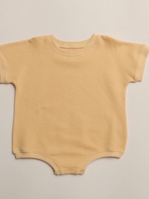 Ezra Romper in Yellow