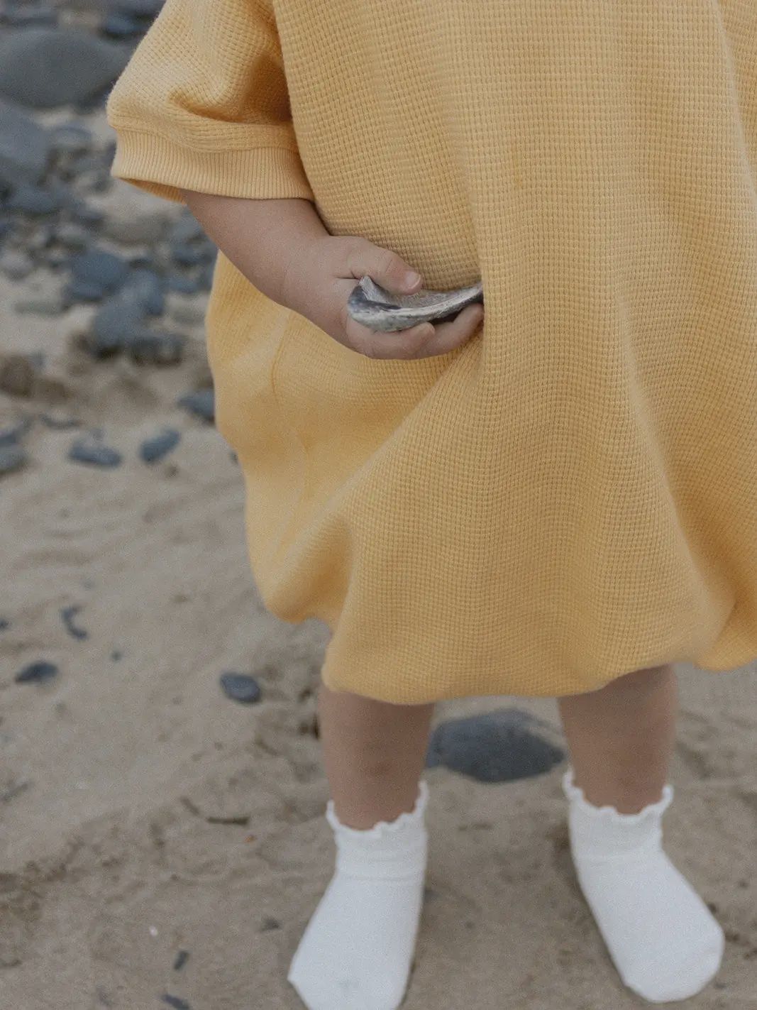 Ezra Romper in Yellow