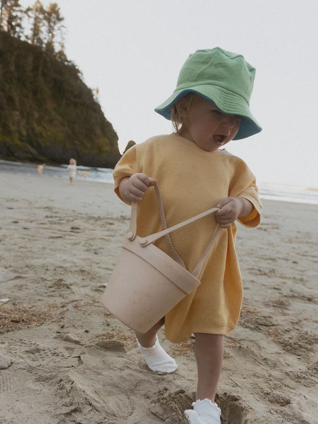 Ezra Romper in Yellow