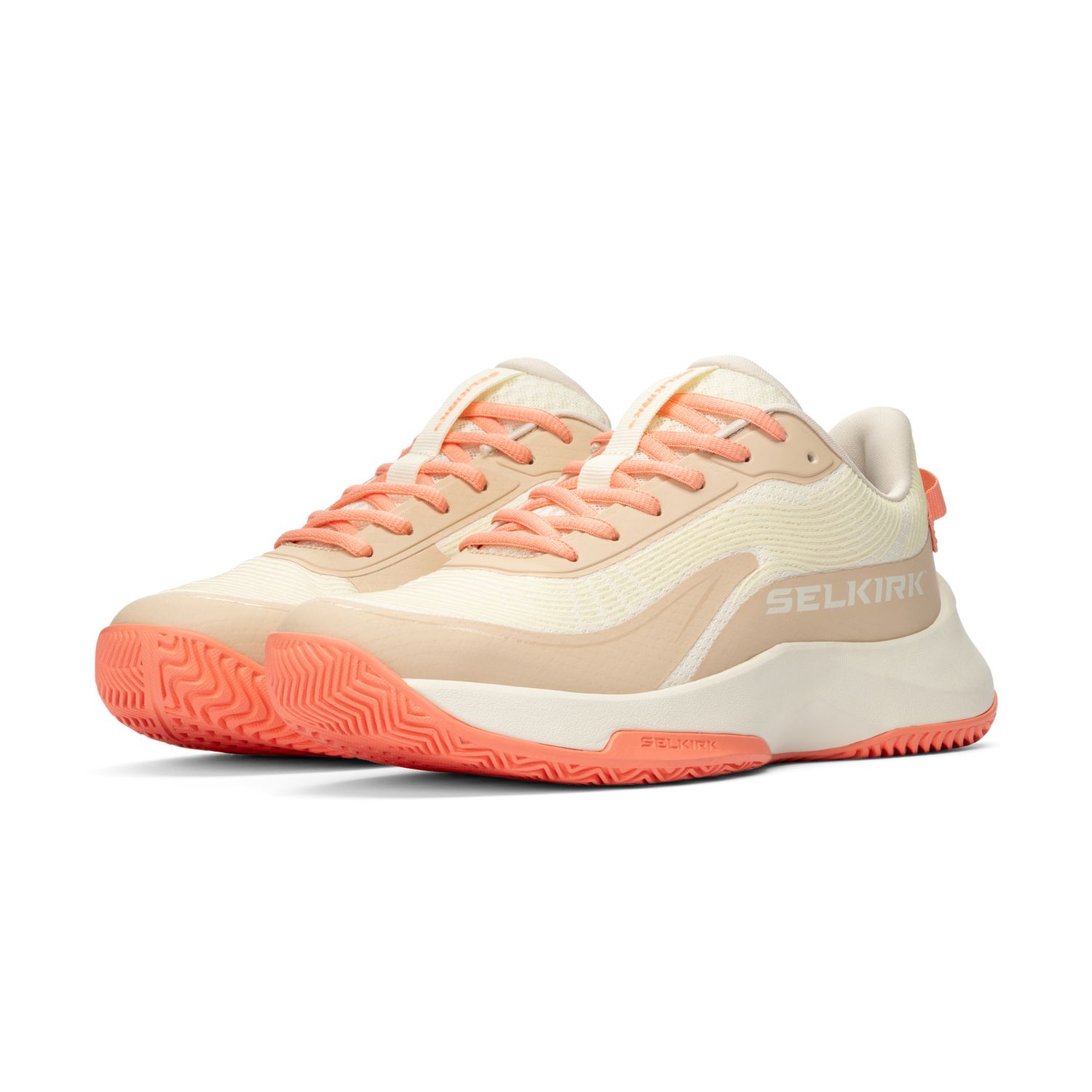 Women's Courtstrike Pro 2.0, Color: Peach Mix, Size: 6