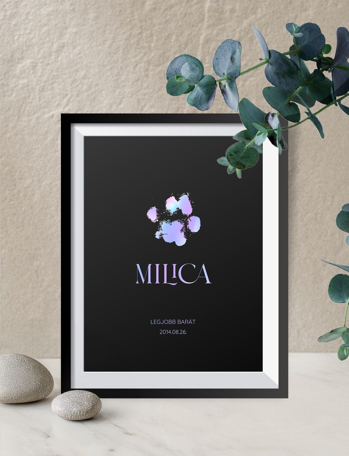 Holora A4 Single 🐾 egyedi fóliázott nyomat