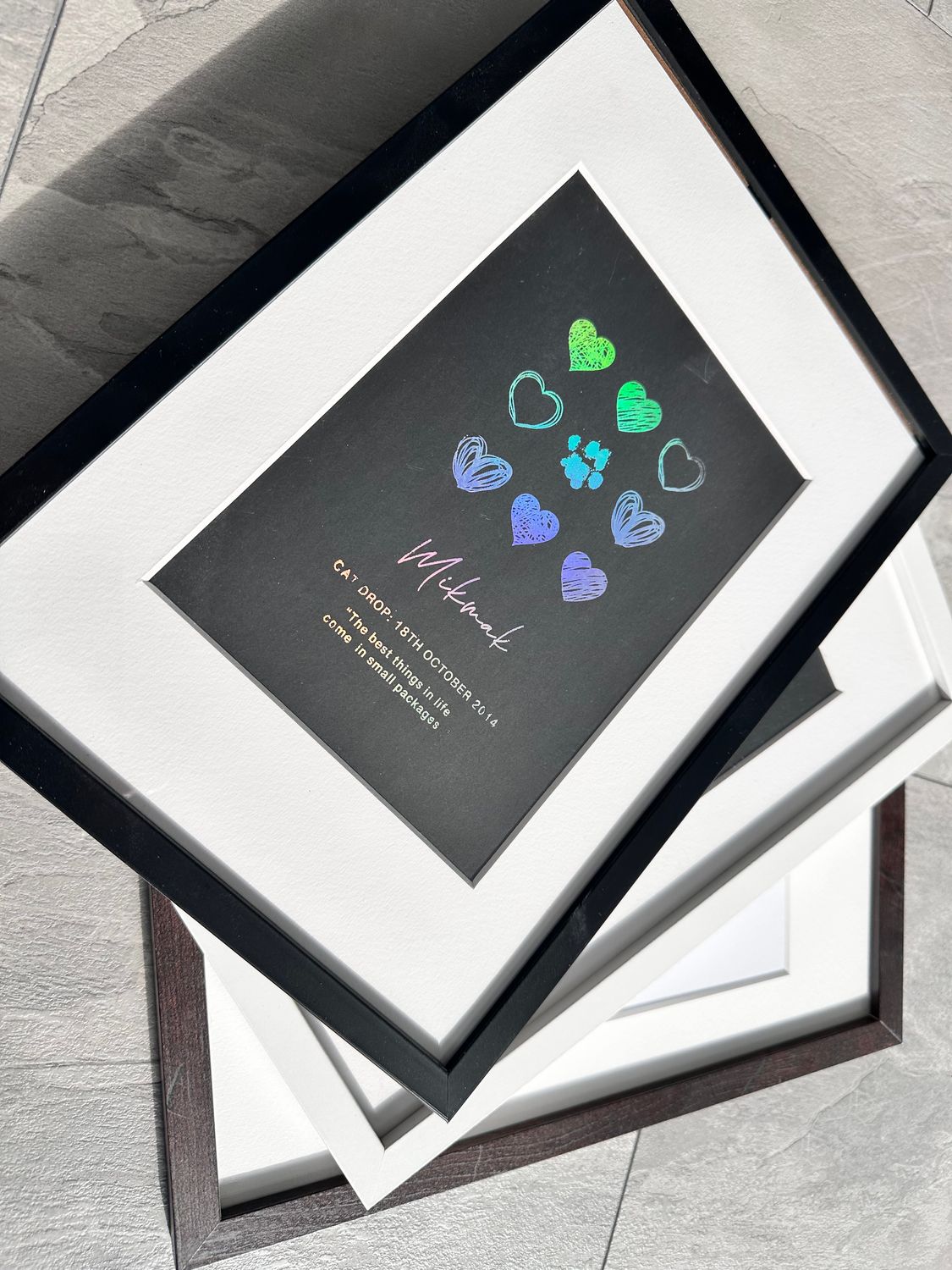 A4 Hearts 🐾 szivecskés nyomat