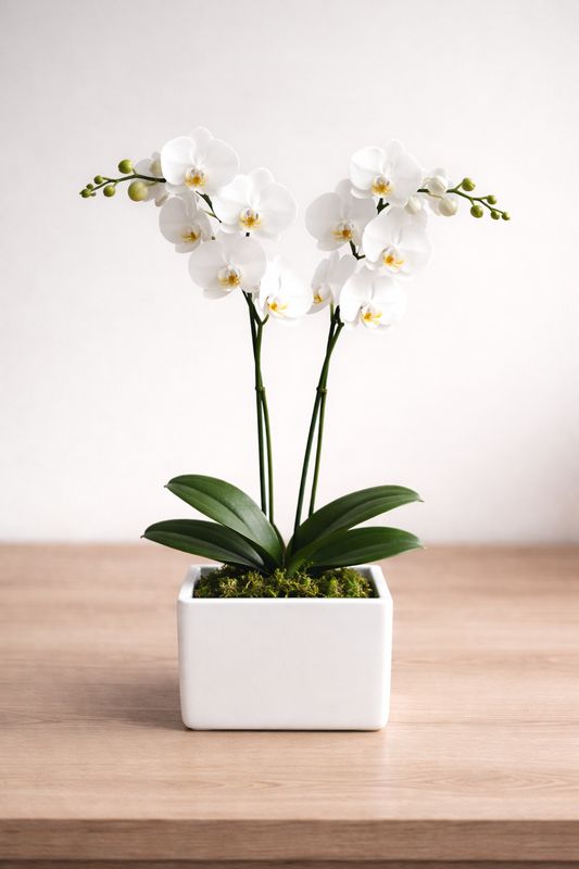 Double Stem Orchids