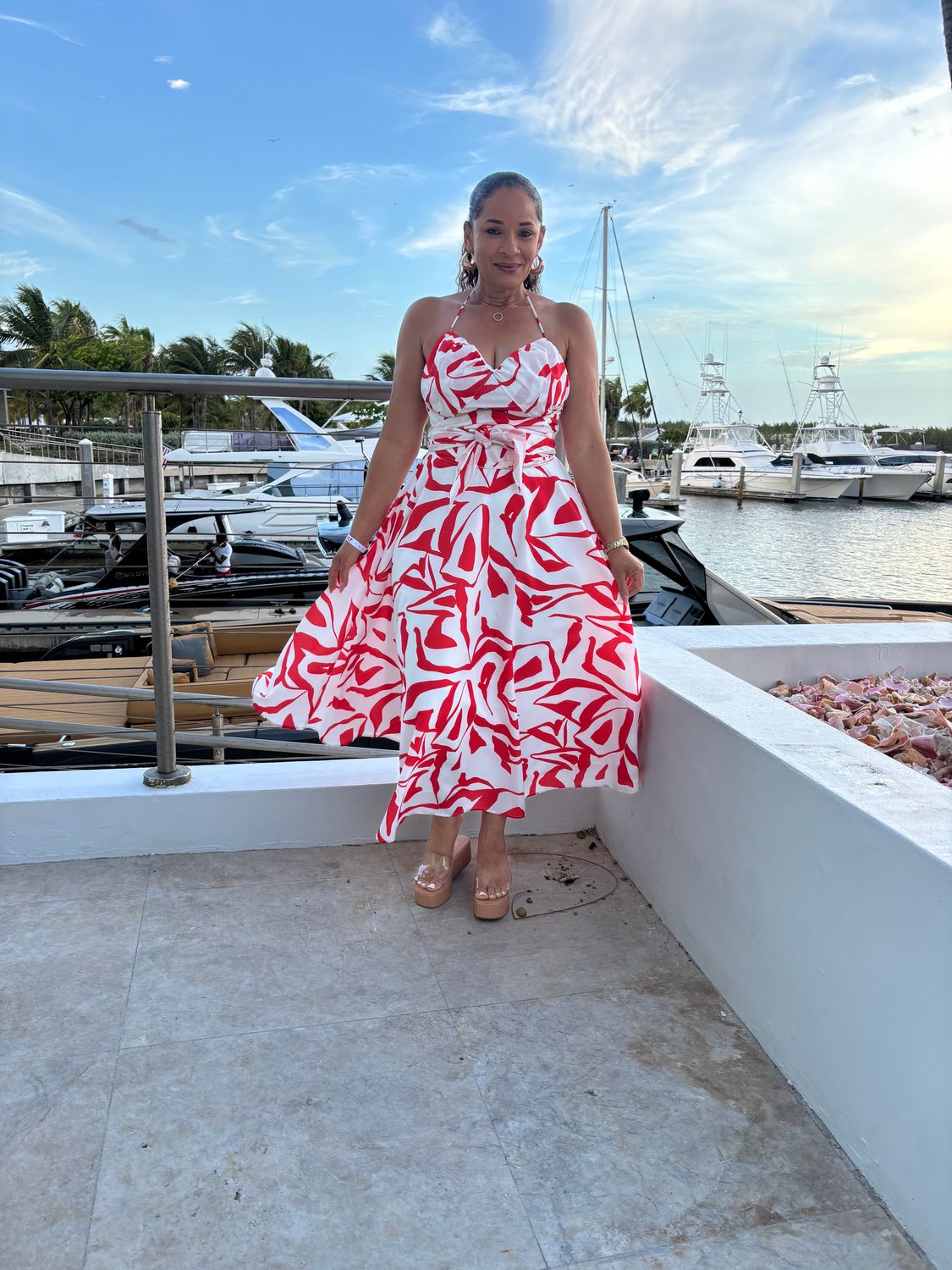 So Sweet Dress (red-orange)