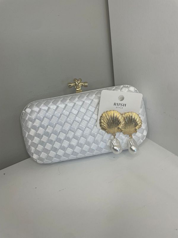 Alexia Basket Weave (white)