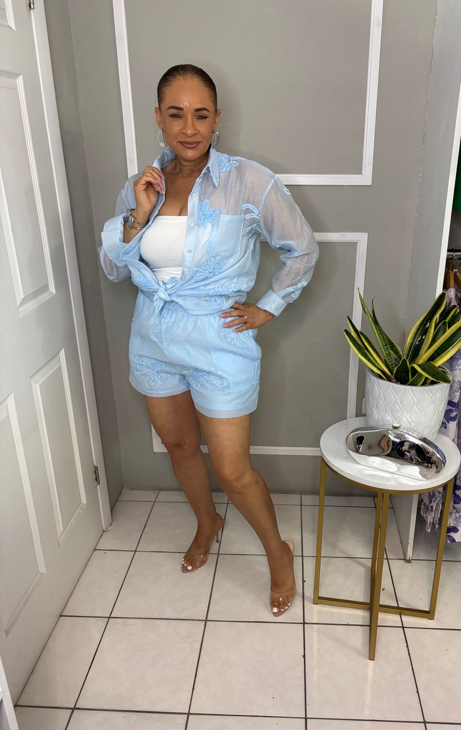 Make Me Yours Winter Blue Set (blue)