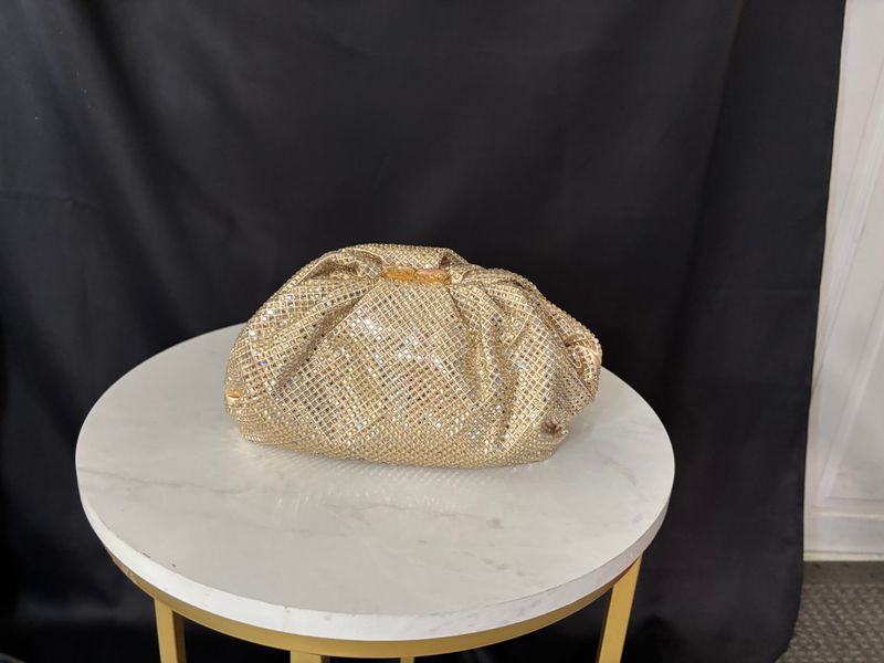 Gold Sparkle Clutch (gold)