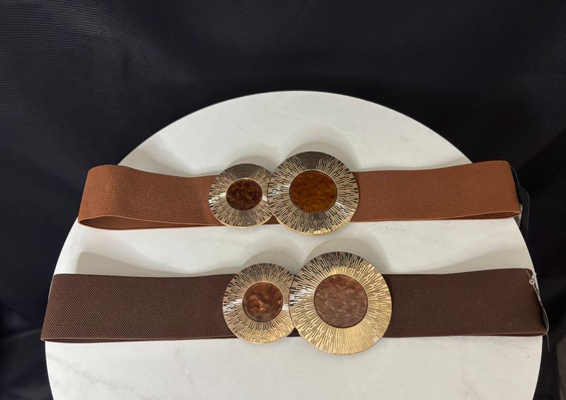 Camilla  belt (brown &amp; dark brown)