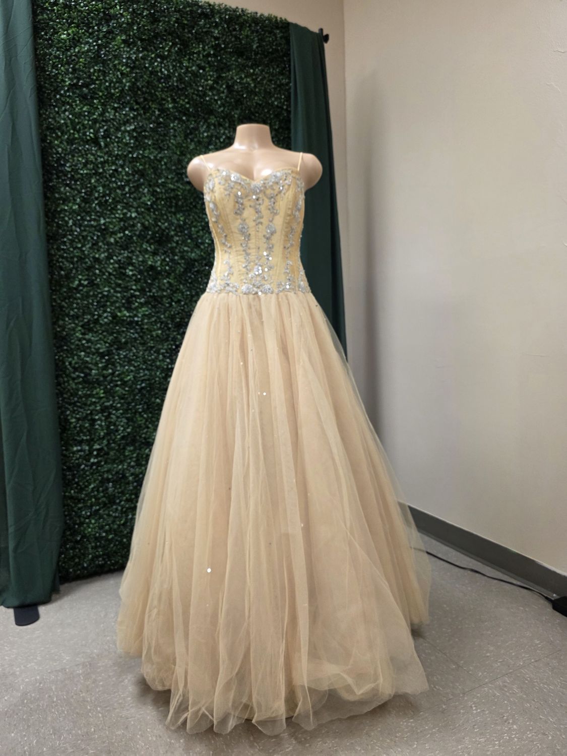Gold gown