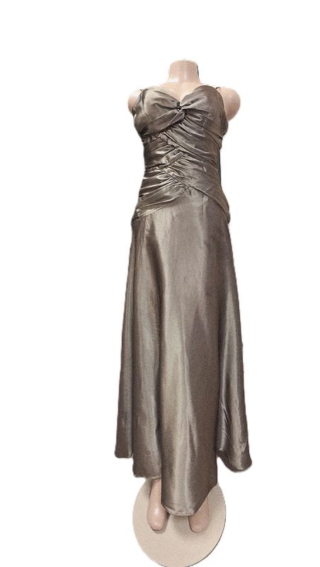 Antique Pewter Gown
