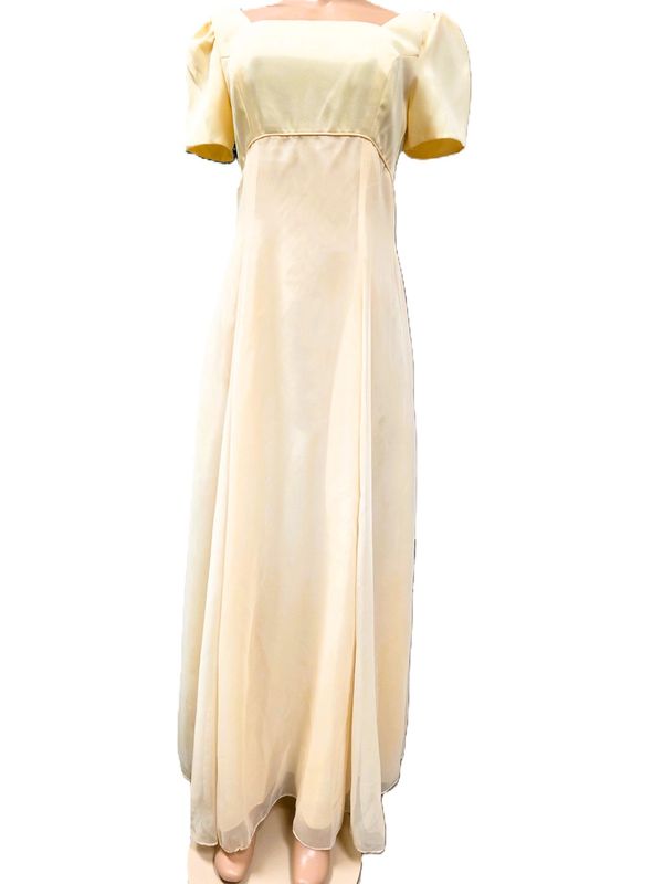 Soft Yellow Gown