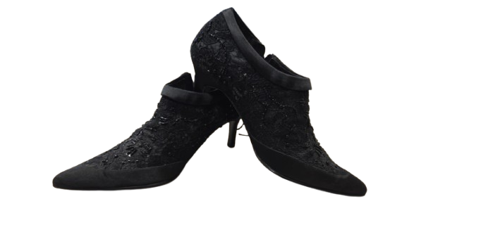 Vintage Newport News Beaded Booties