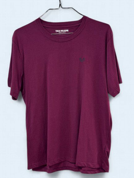 True Religion Red Short Sleeve Shirt