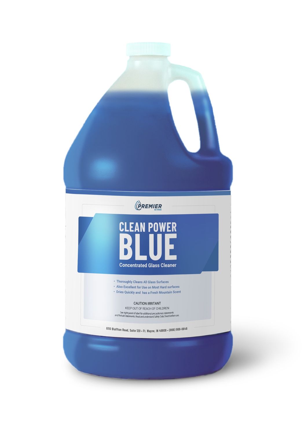 Clean Blue Glass Cleaner