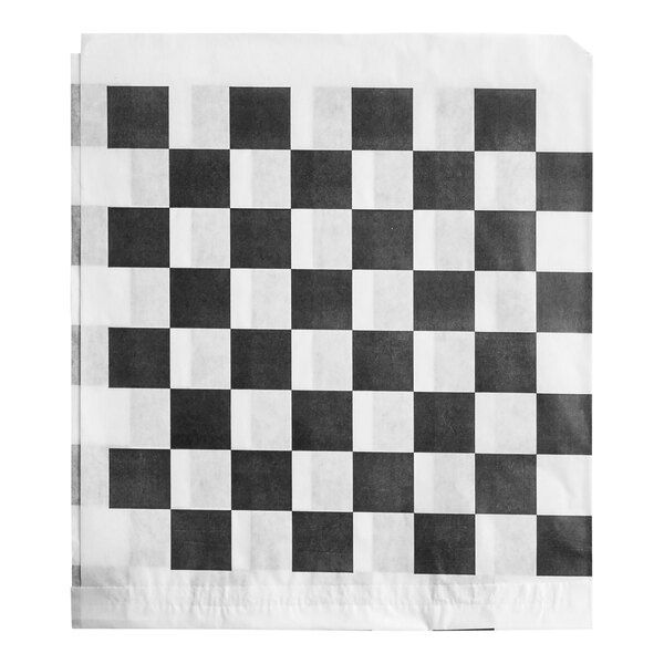 12*12 black checkered basket liner 1000ct