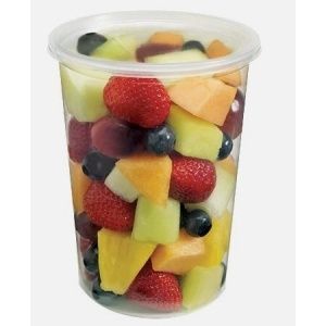 32 oz Deli Container Clear 500 ct.