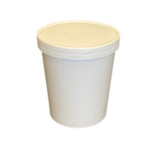 8 oz Squat Cup with Lid Combo