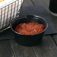2 oz Portion Cup Black 2500 Count