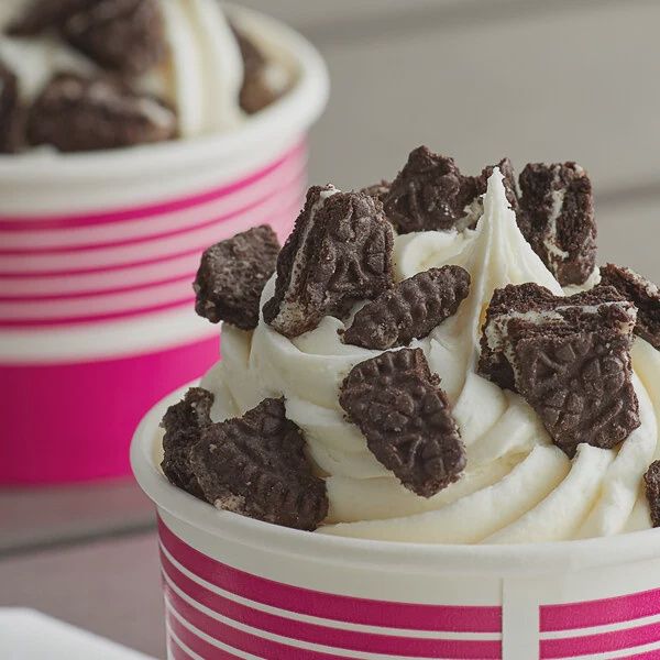 Dutch Treat Chopped Cookies and Creme Topping, 10lb Box